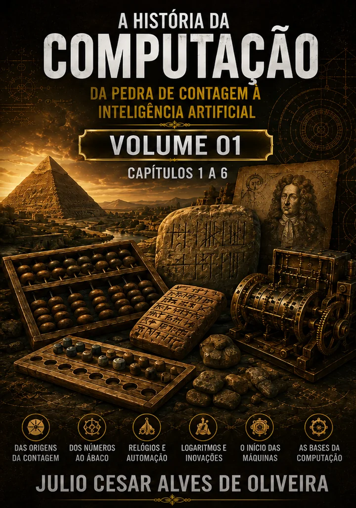 Capa do livro A História da Computação — Volume 01