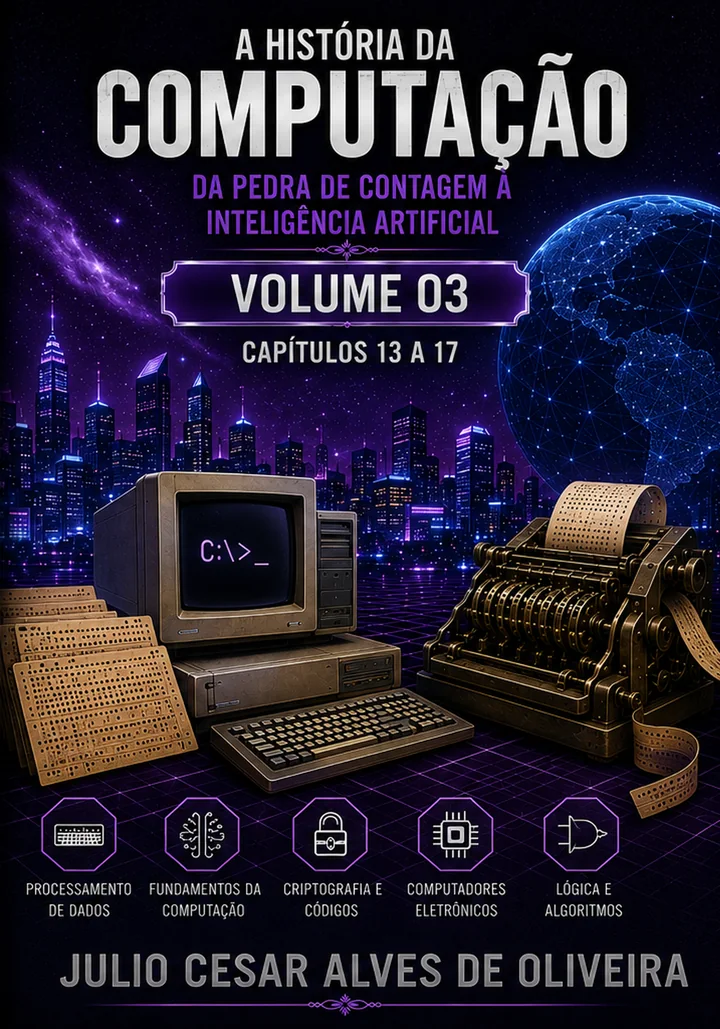 Capa do livro A História da Computação — Volume 03