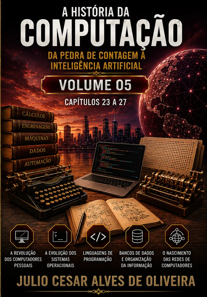 Capa do livro A História da Computação — Volume 05