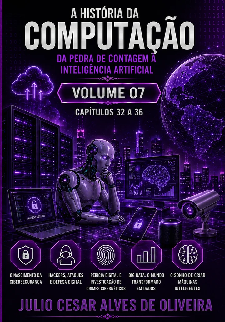 Capa do livro A História da Computação — Volume 07