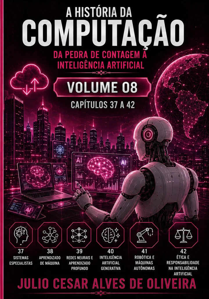 Capa do livro A História da Computação — Volume 08