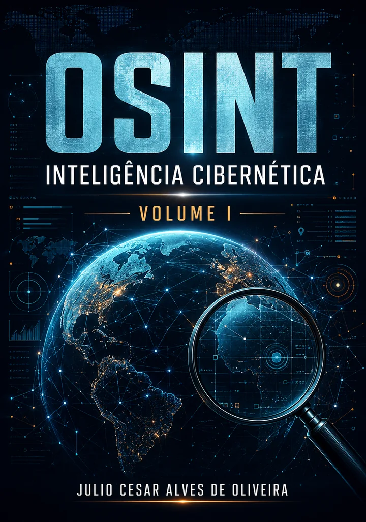 Capa do livro OSINT — Inteligência Cibernética — Volume I